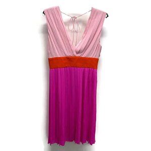 Emilio Pucci Pink & Orange Silk Sleeveless Dress